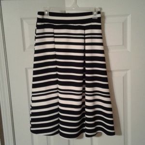 CATO pleated midi skirt